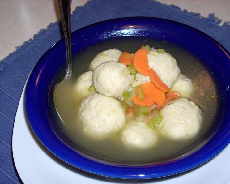 Matzo Ball Soup - Belly Full