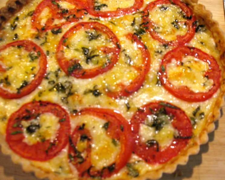 Cheese, Herb & Tomato Tart Recipe - Food.com