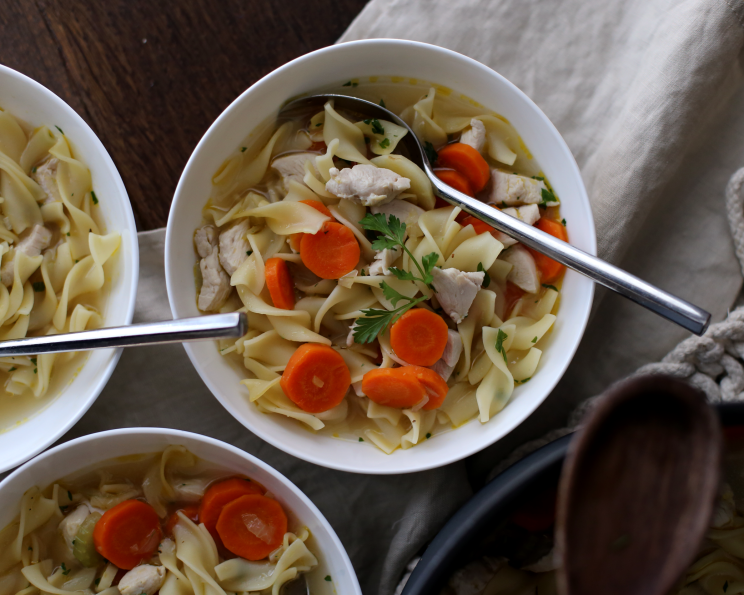 Vegan Chicken Noodle Soup (30-Minute Recipe)