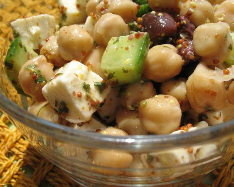 Greek-Style Chickpea Salad Recipe - Food.com