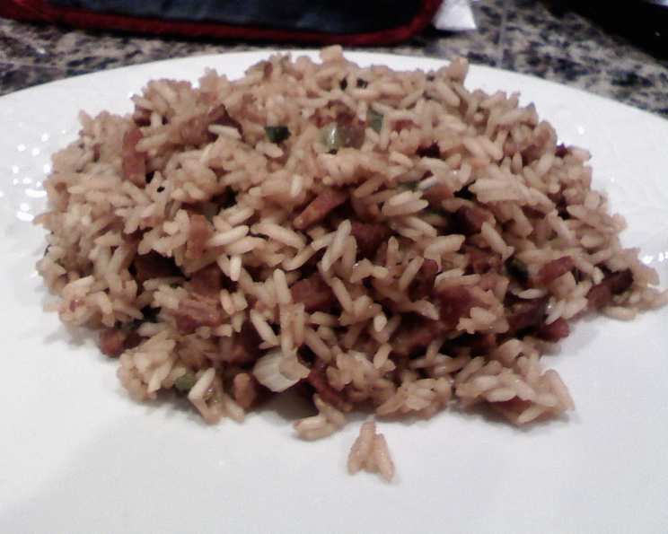 Bacon and Green Onions Rice Recipe - That's Nerdalicious