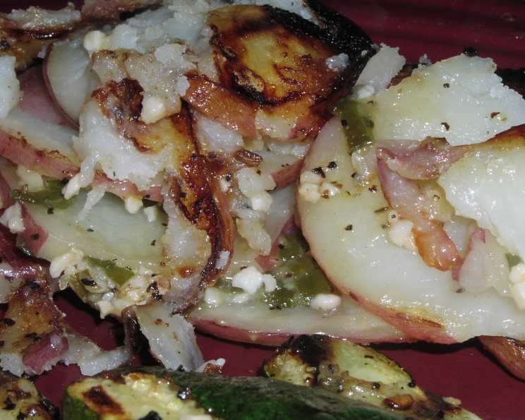 Garlic-Chive Grilled Red Potatoes Recipe - Food.com