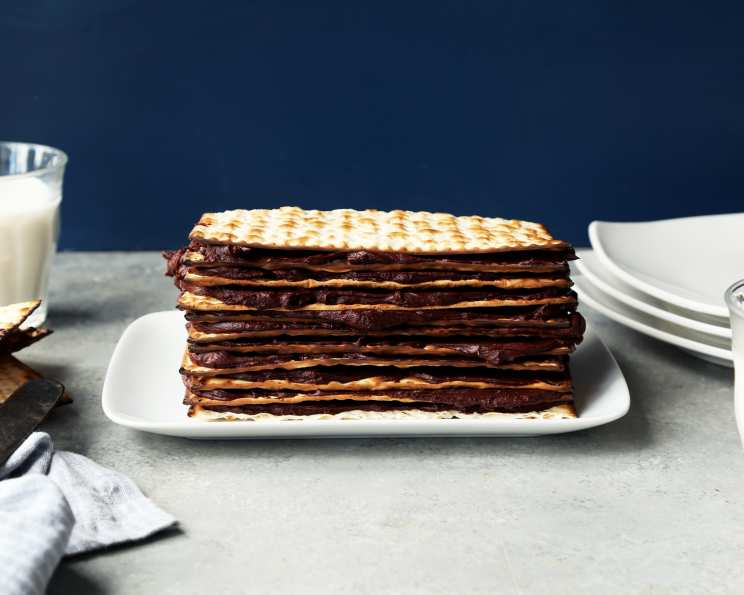 Easy Passover Dessert - 3 Ingredient Matzo Cake | Babaganosh