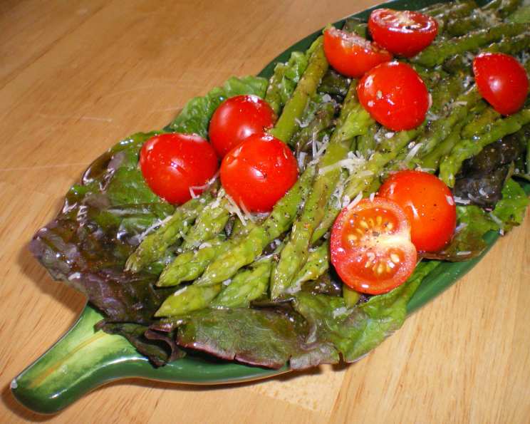 Antipasto of Asparagus With Freshly Grated Parmigiano Cheese Recipe
