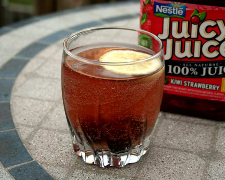 StrawberryKiwi Soda (All Natural) Recipe