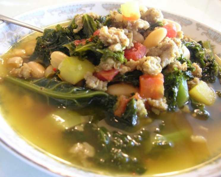 Kale and Sausage Soup Recipe - Food.com