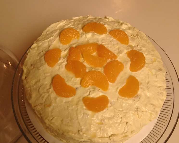 Orange Pineapple Cake - Together as Family