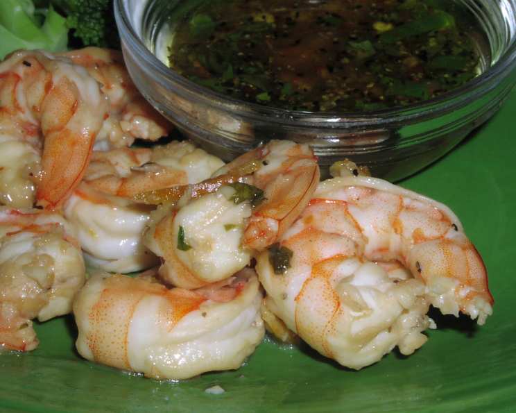 Grilled Garlic Jumbo Shrimp • Salt & Lavender