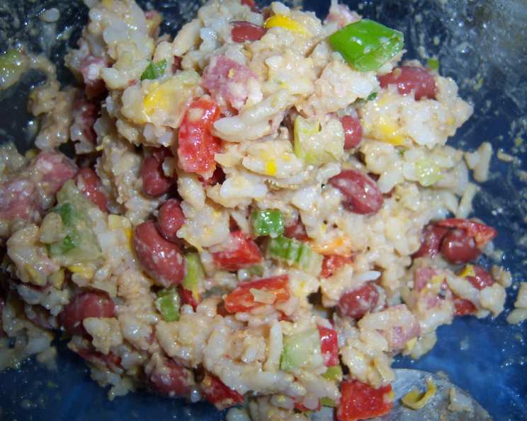 Salami & Rice Salad Medley Recipe - That's Nerdalicious