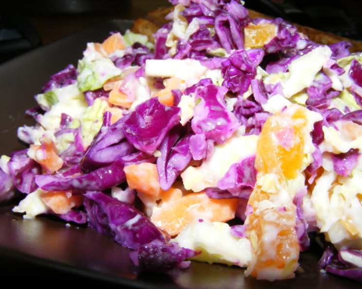 Red Cabbage and Fruit Slaw Recipe - Food.com