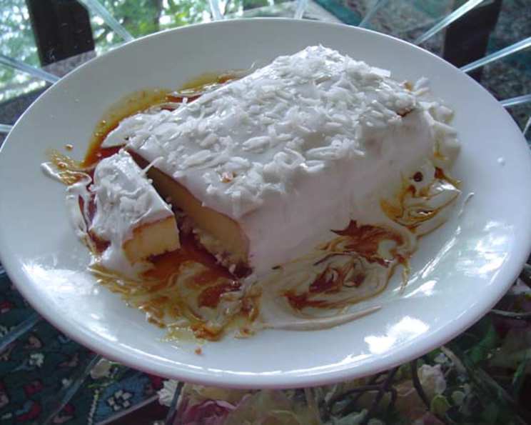 Coconut flan hotsell instant pot