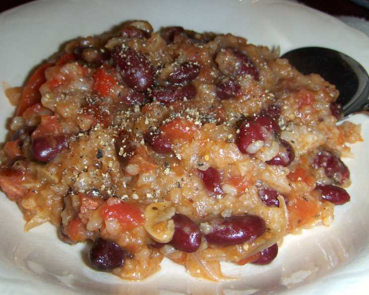 Crockpot Black Beans & Rice - Mostly Homemade Mom