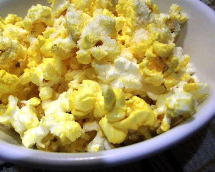 Popcorn With Parmesan and Pecorino Recipe
