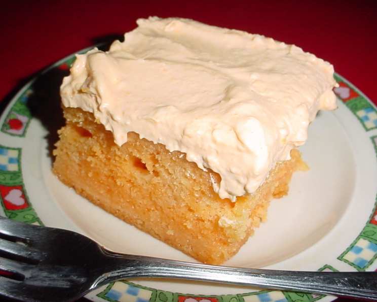Mandarin Orange Cake With Cream Cheese Frosting - Baking With Mom