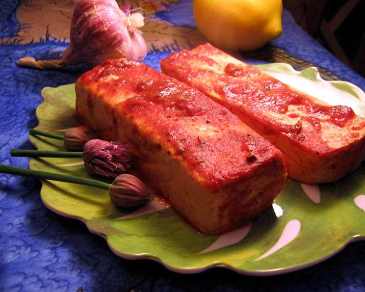 Caribbean Baked Tofu Cutlets Recipe