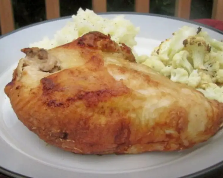 Lazy Oven Fried Chicken