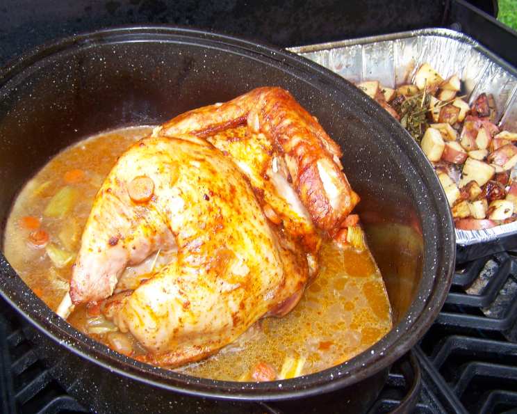 Charcoal Grilled Turkey Half Recipe - Food.com