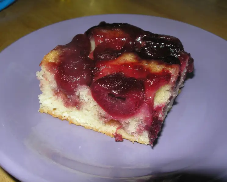 Sweet Cherry Upside Down Cake