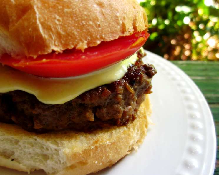 Basic beef burger recipe