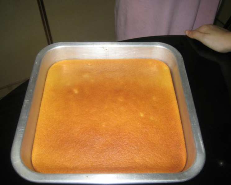 Orange Sponge Cake Recipe 