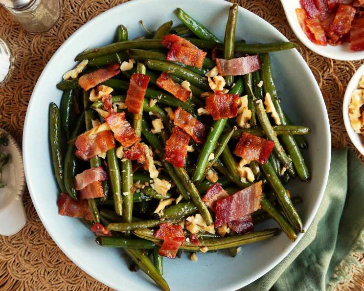Bacon-Walnut Green Beans Recipe - Food.com