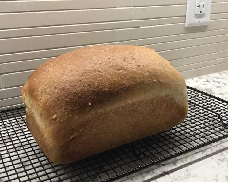Bread Machine Honey Wheat Bread - Bread Dad