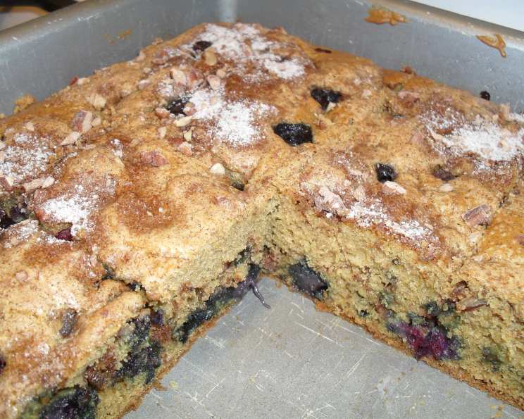Blueberry Coffee Cake - Grandbaby Cakes