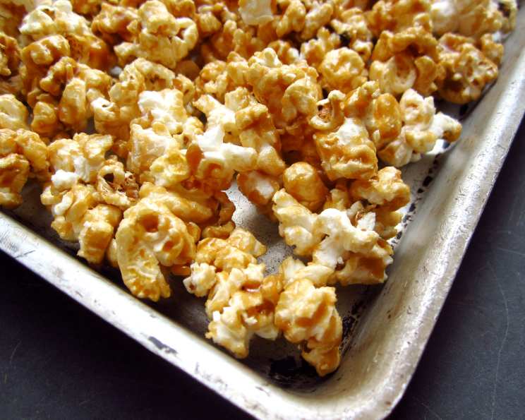 Homemade Caramel Popcorn Recipe (Our Mom's Classic Recipe!)
