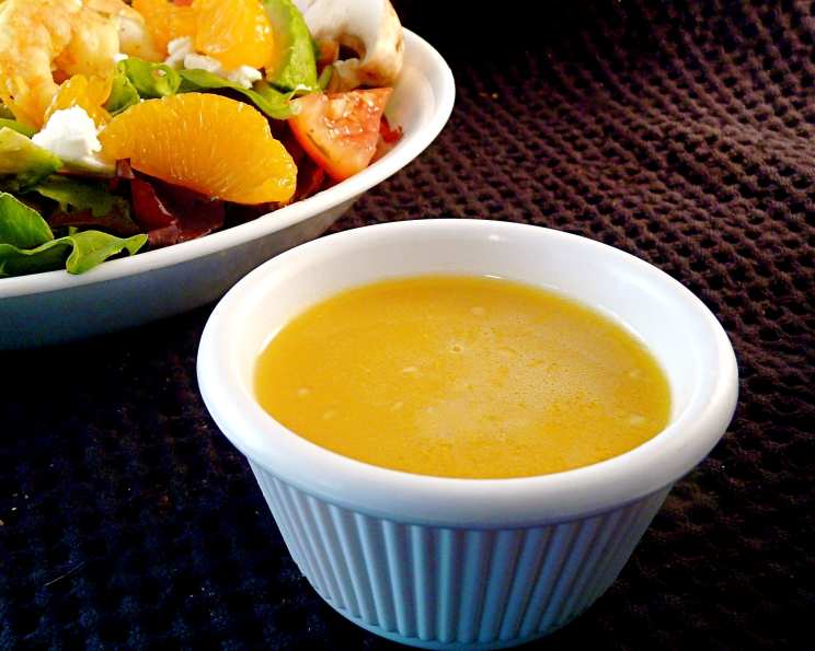 orange walnut salad dressing Blood orange salad with walnuts and feta