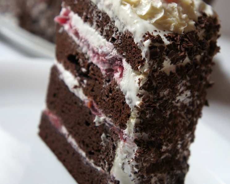 Eggless Black forest cake - Bake with Shivesh