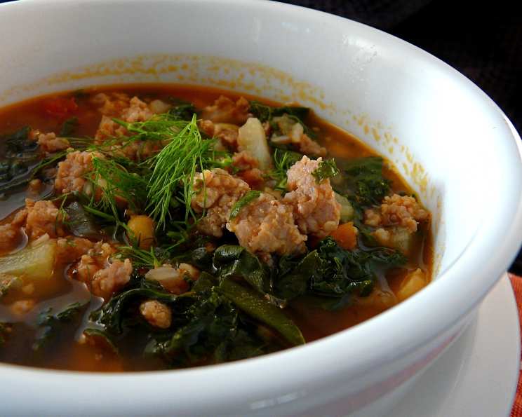 Turkey Italian Sausage & Greens Soup Recipe - Food.com
