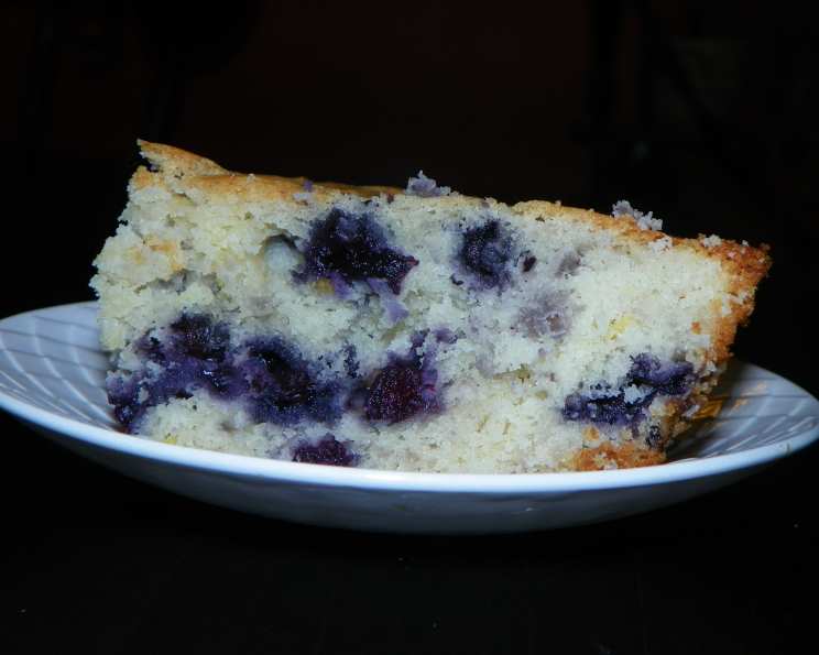 Easy Blueberry Sour Cream Coffee Cake - Rich And Delish