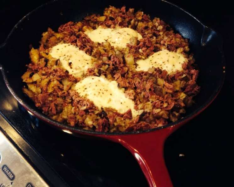 Quick and Easy Corned Beef Breakfast Skillet Recipe