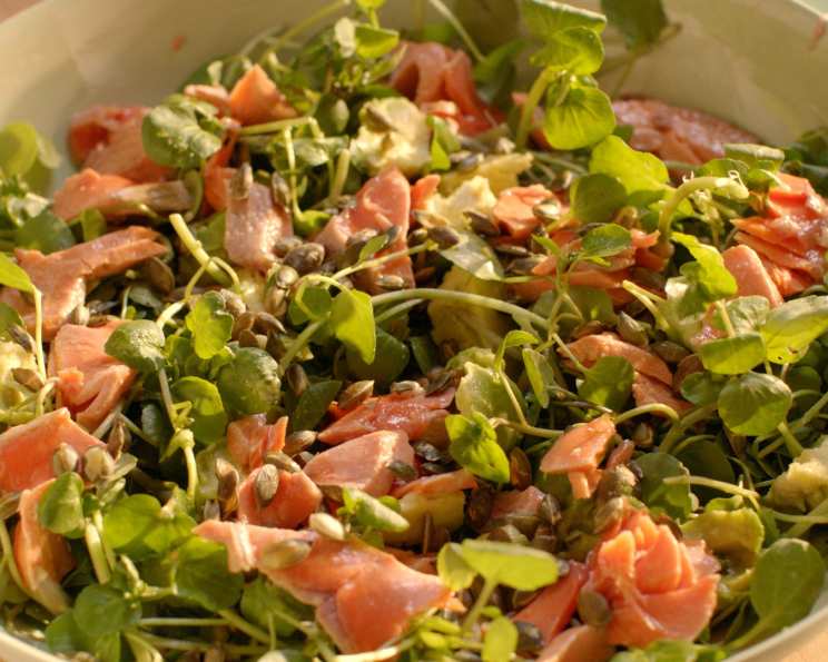 Salmon and Sushi Rice, Nigella's Recipes