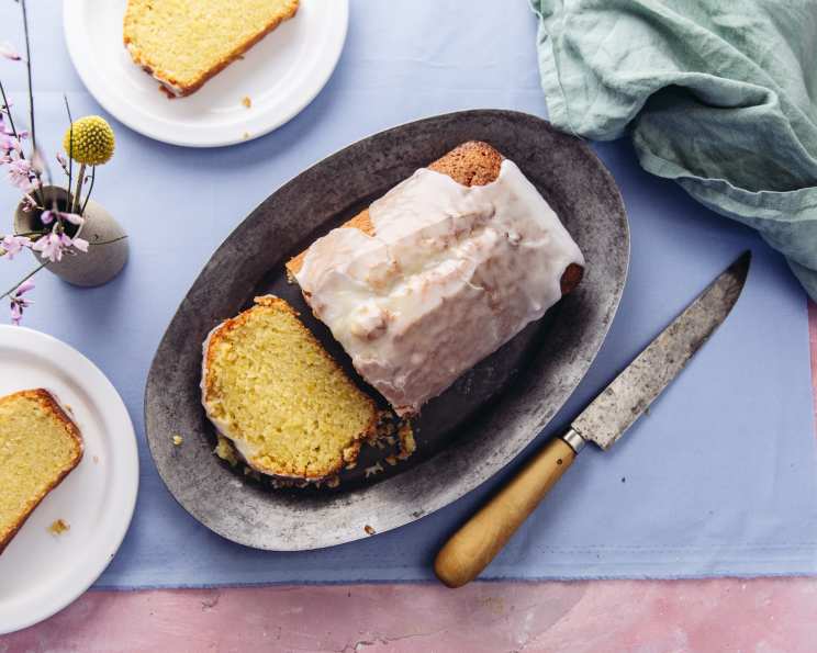 BAKING WITH HERBS: LEMON BASIL POUNDCAKE WITH STRAWBERRY GLAZE - A Woman  Cooks in Asheville