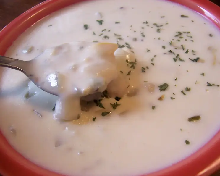Maine online clam chowder