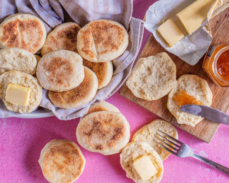 Homemade English Muffins - Beyond The Chicken Coop