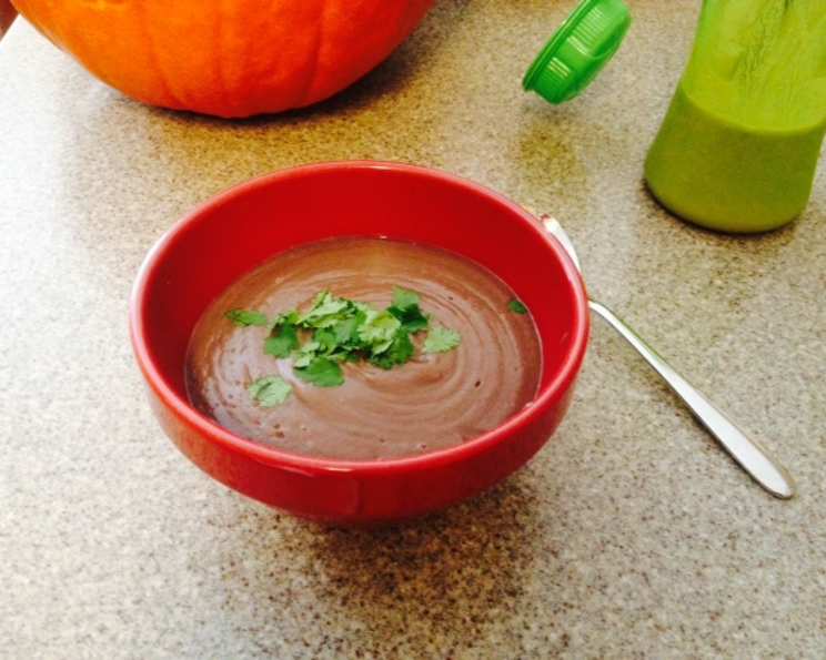 Black Bean Blender Soup Recipe 