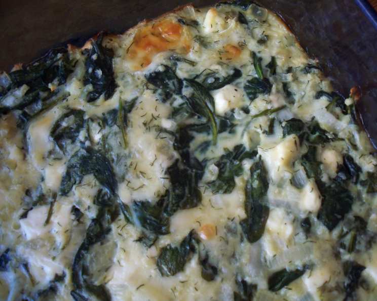 Baked Spinach With Three Cheeses Recipe - Food.com