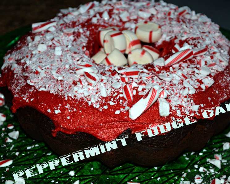 Vanilla-Peppermint Swirl Bundt Cake - Bake from Scratch