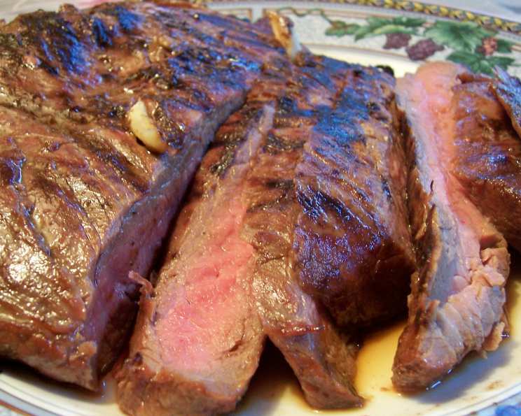 Teriyaki Marinated Flank Steak