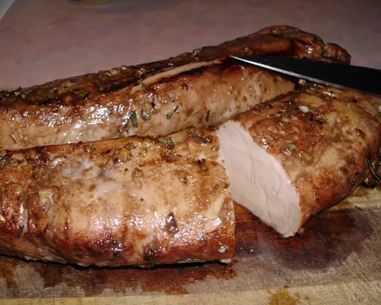Tender Balsamic Marinated Pork Tenderloin