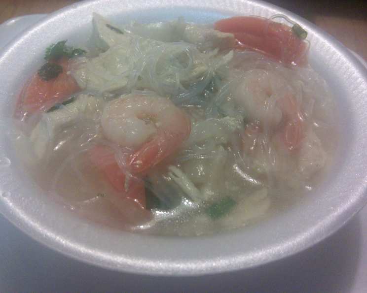 Seafood pho top