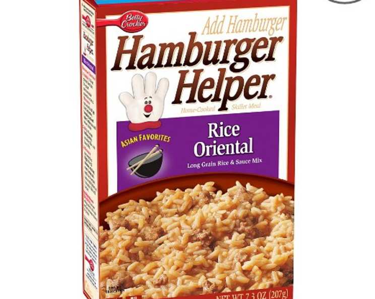 Copycat Hamburger Helper Rice Oriental