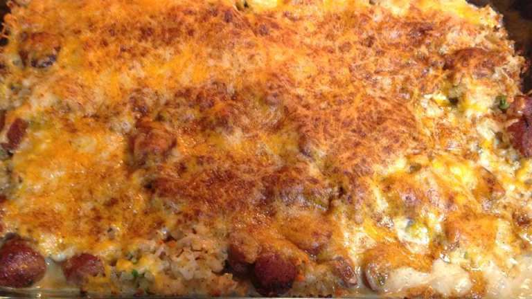 Low Carb Cheesy Smoked Sausage Casserole Recipe - Food.com