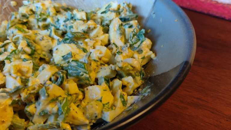 Jalapeño egg salad recipe