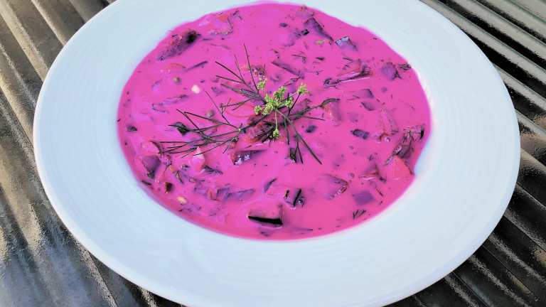 this cold pink soup will change your life 