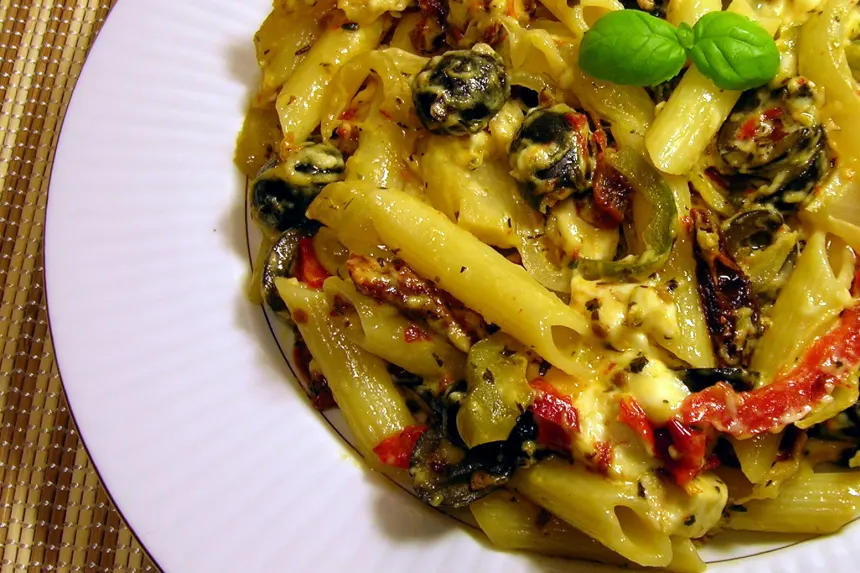 Mediterranean Penne Recipe - Food.com