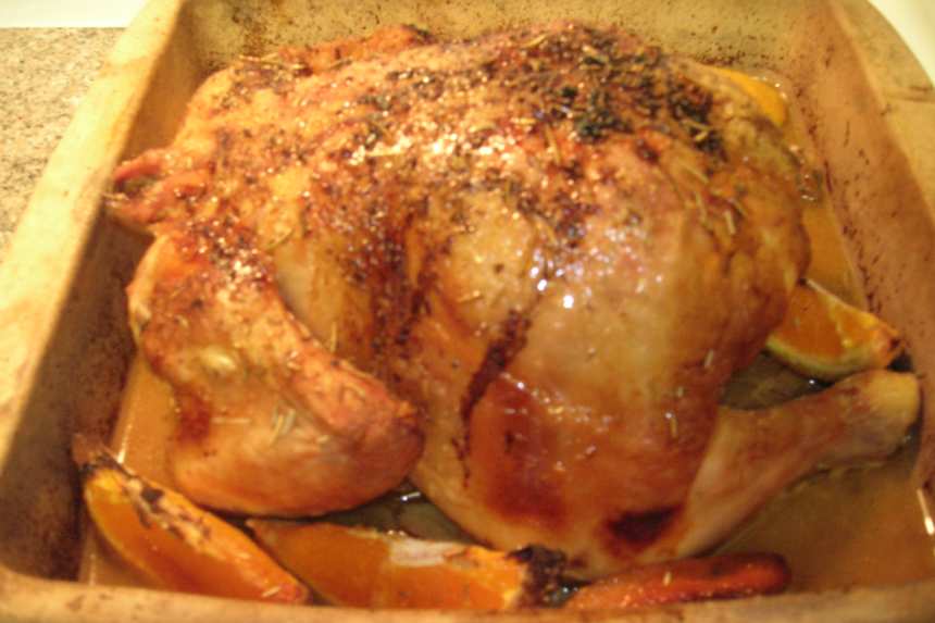 Orange Rosemary Roasted Chicken Recipe - Food.com