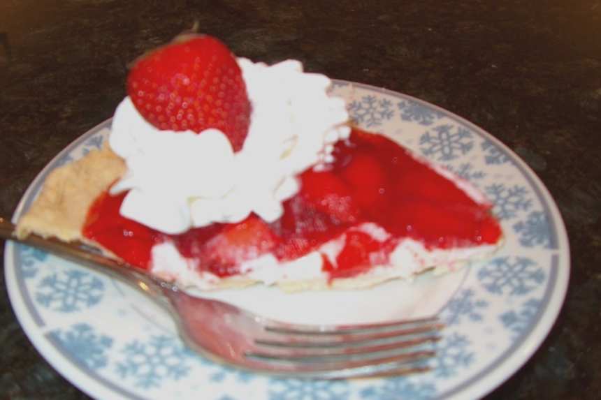 Strawberry Ribbon Pie Recipe 